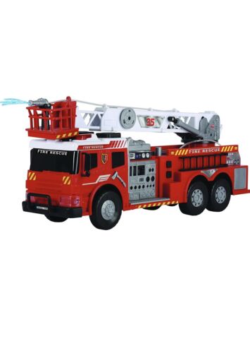 Dickie Toys 24 Zoll Licht und Sound Feuerwehrfahrzeug mit funktionierender Pumpe - Bild 3 von 10