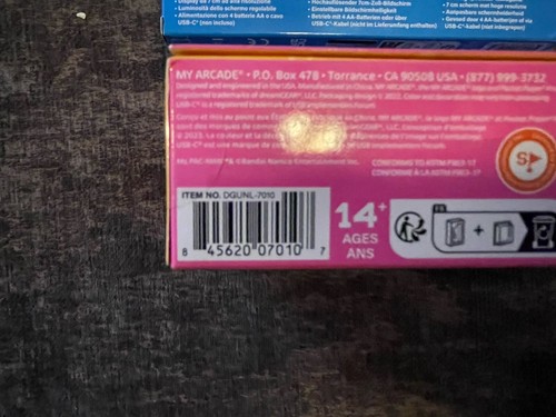 My Arcade PAC-MAN Pocket Player Pro & Ms.PAC-MAN Pocket Player Pro - Picture 3 of 4