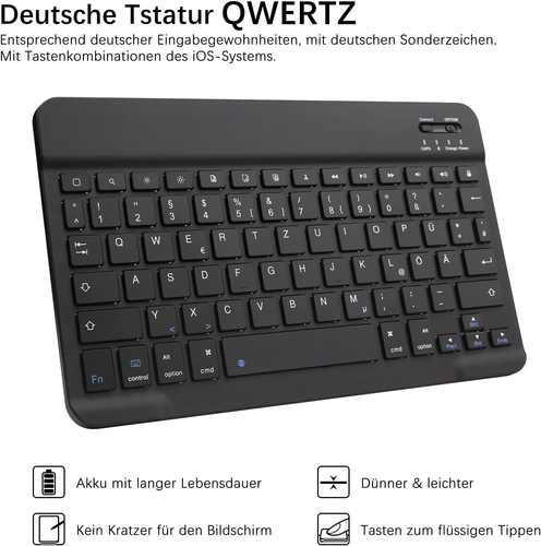 GOOJODOQ keyboard case compatible with iPad 10.2 (7 Gen 2019)/(8 Gen 2020)/(9 - Picture 6 of 12