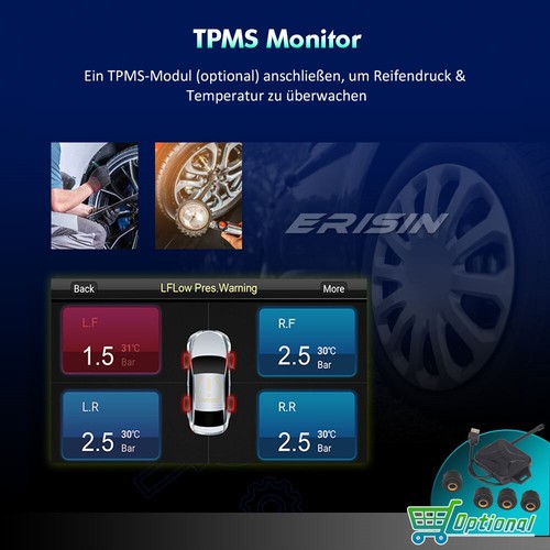8-Kern Android 14 Autoradio BMW 3er E46 Rover75 MG ZT Navi DAB+ Carplay DSP 64GB - Bild 19 von 24