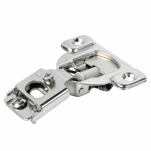 20 Pack 1/2" Overlay Soft Close Face Frame 105° Compact Cabinet Hinges Handware - Picture 8 of 12