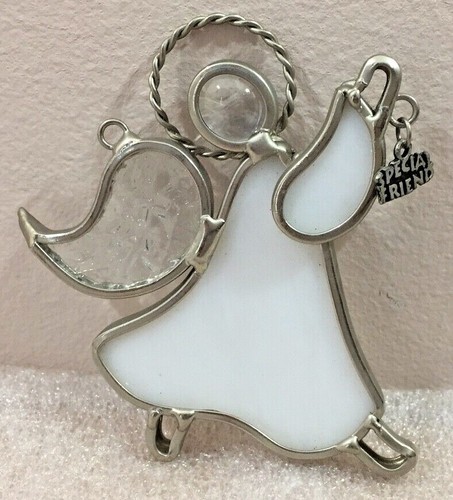 ÁNGEL Vitral Adorno Amigo Especial 3.5"...Navidad  - Imagen 1 de 3