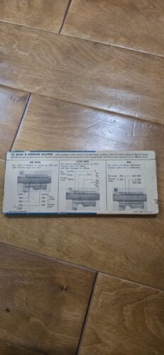 Vintage MG TOOL Hardened Stainless Vernier Caliper 1/10mm, 1/1000" ( SWEDEN ) - Picture 7 of 7
