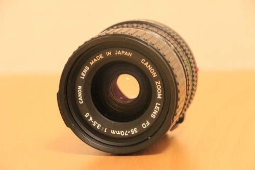 【For Parts】Canon New FD 35-70mm f/3.5-4.5 Macro Zoom Lens - Picture 3 of 7
