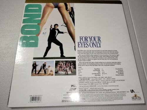 James Bond 10 Movie Laserdisc Lot Sean Connery Roger Moore George Lazenby - Imagen 7 de 19