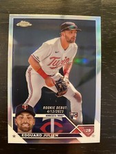2023 Topps Chrome Update Edouard Julien RC Rookie Debut Refractor #USC141