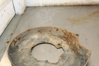1989 Yamaha Moto 4 YFM250 REAR BACK BRAKE DRUM DUST COVER S749