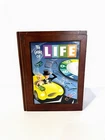 Vintage The Game of LIFE Classic Board Wooden Wood Bookshelf Box Parker Brothers