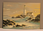 Vintage Master Craft “Sea Breezes” Completed Paint By Number