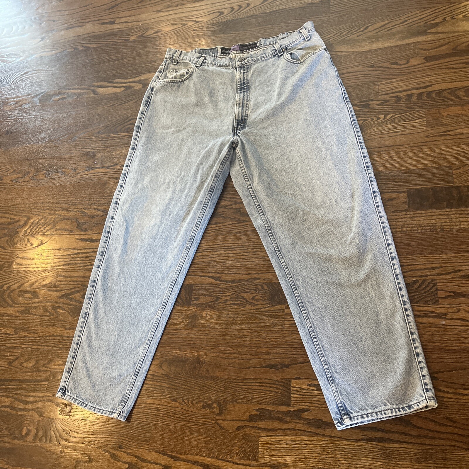 Levi’s Jeans Mens 39x31 Silver Tab Baggy Skater Hip Hop Vintage Denim - View 3