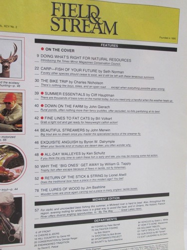 Field & Stream Magazine July 1990 Farm Pond Panfish - Picture 2 of 3