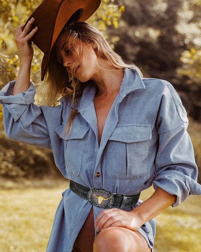 Cinturones con hebilla de cuero de vaquero occidental para hombre con hebilla de cinturón de cabeza de toro Longhorn - Imagen 36 de 79