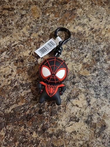 Monogram Marvel Spider-Man Classics Figural 3D Miles Morales Bag Clip - Picture 1 of 3