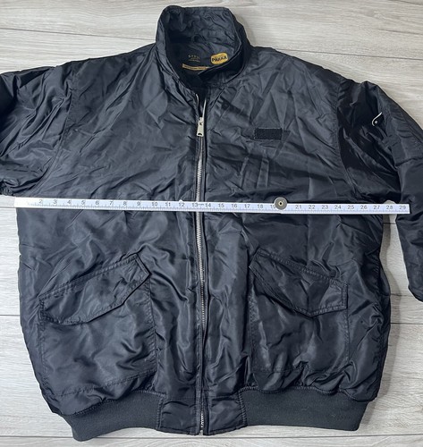 Scott Vintage Men's Military Style Heavy Duty Parka Black Size XL - Picture 4 of 5