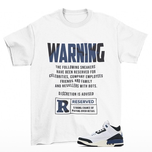 Chemise réservée assortie Jordan 3 A Ma Manière bleu diffusé HV8571-100