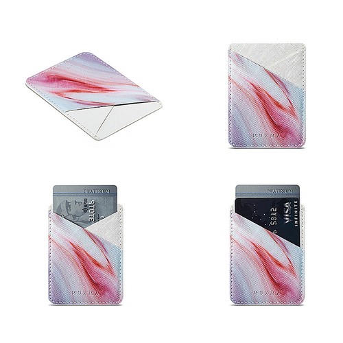 Retro Stick Credit Card Holder Slot Leather Shell Case For Samsung iPhone Phone - Picture 43 of 74