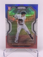 2021 Panini Prizm Ryan Mountcastle Red White Blue Prizm Rookie RC #131 Orioles