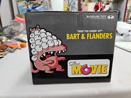 I Simpson Film Bart & Flanders McFarlane Giocattoli. Nuovo con scatola - Foto 4 di 16