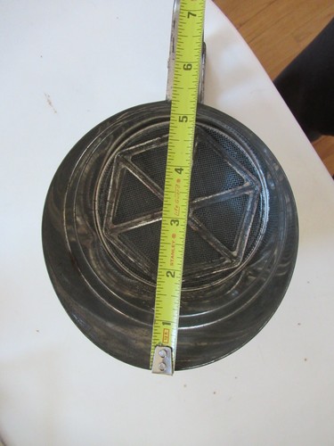 Vintage Foley Sift-Chine Triple Screen Sifter 5 3/4" H x 5.25" Diameter - Imagen 11 de 12