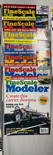 Lot of "39" Vtg '94 '98 '99 '02 '03 '04 Fine Scale Modeler Hobby Magazine (A15) - Picture 4 of 7