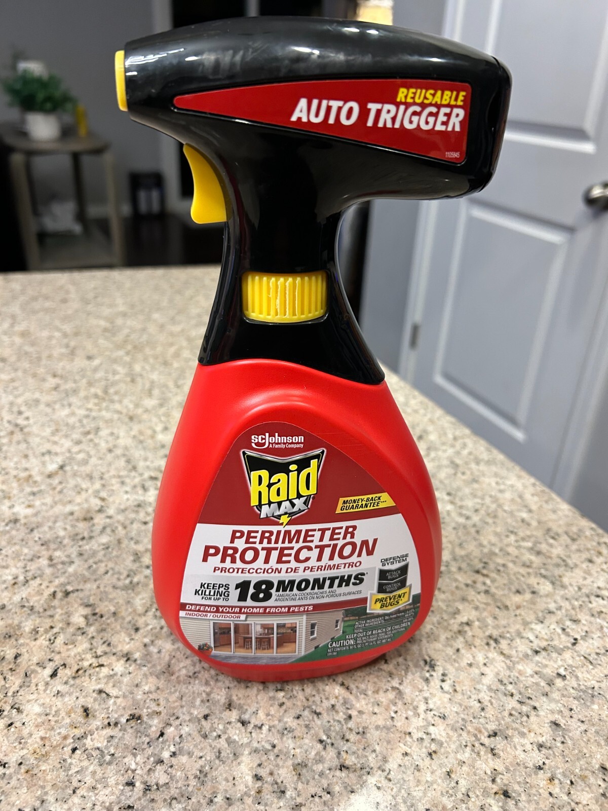 Raid Max Perimeter Protection Bug Killer Spray pests 30 Oz eBay