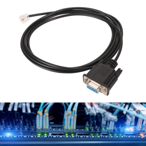 Hot RS232 DB9Pin Female To RJ11 RJ12 6P6C LAN Network Serial Console Cable - Picture 23 of 23