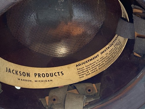 MSA Skullgard Full Brim Hardhat With Paper Label New Old Stock NOS - Picture 7 of 8