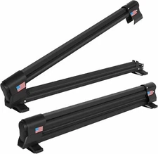 29 inches Ski Snowboard Roof Rack Cross Bar Fits 6 Skis or 4 Boards w/ Lock Key