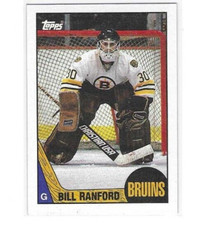 1987-88 Topps Hockey Bill Ranford Rookie Card #13 - See Scan!