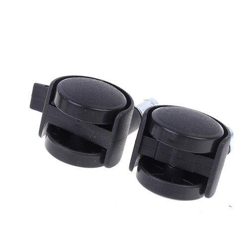 4Pcs 30mm Chair Wheel Furniture Caster Swivel Castor Brake Wheel Repl_in - Picture 7 of 14