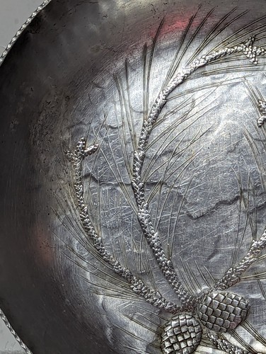 10 Zoll gehämmertes Aluminium geätzt Vintage - Bild 3 von 8