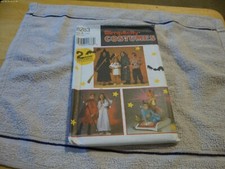 Simplicity COSTUMES 8283 Children's HALLOWEEN  angel, devil, genies, witch S-L