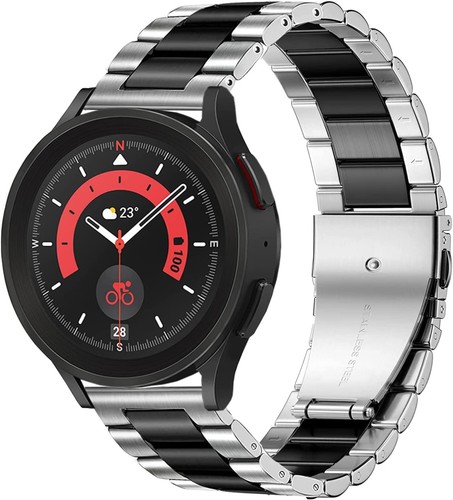 For Samsung Galaxy Watch 6 5 4 40mm 44mm Metal Wrist Band Strap & TPU Cover Case - Picture 43 of 51