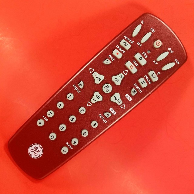 General Electric GE Universal 4 Device Replacement Remote Control 24998