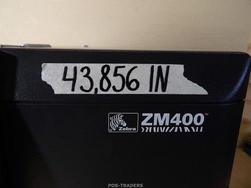 Zebra ZM400 Thermal Barcode Label Printer ZM400-300E-0100T - 43,856 IN / OK - Afbeelding 2 van 9