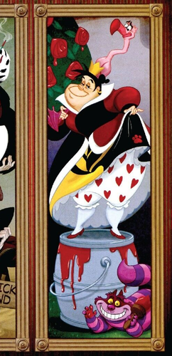 Haunted Mansion Disney Villains Stretching Portraits Poster Disneyland WDW Print - Picture 5 of 5