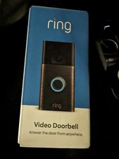 Ring Video Doorbell 2nd Gen Wireless Night Vision Venetian Bronze New Sealed