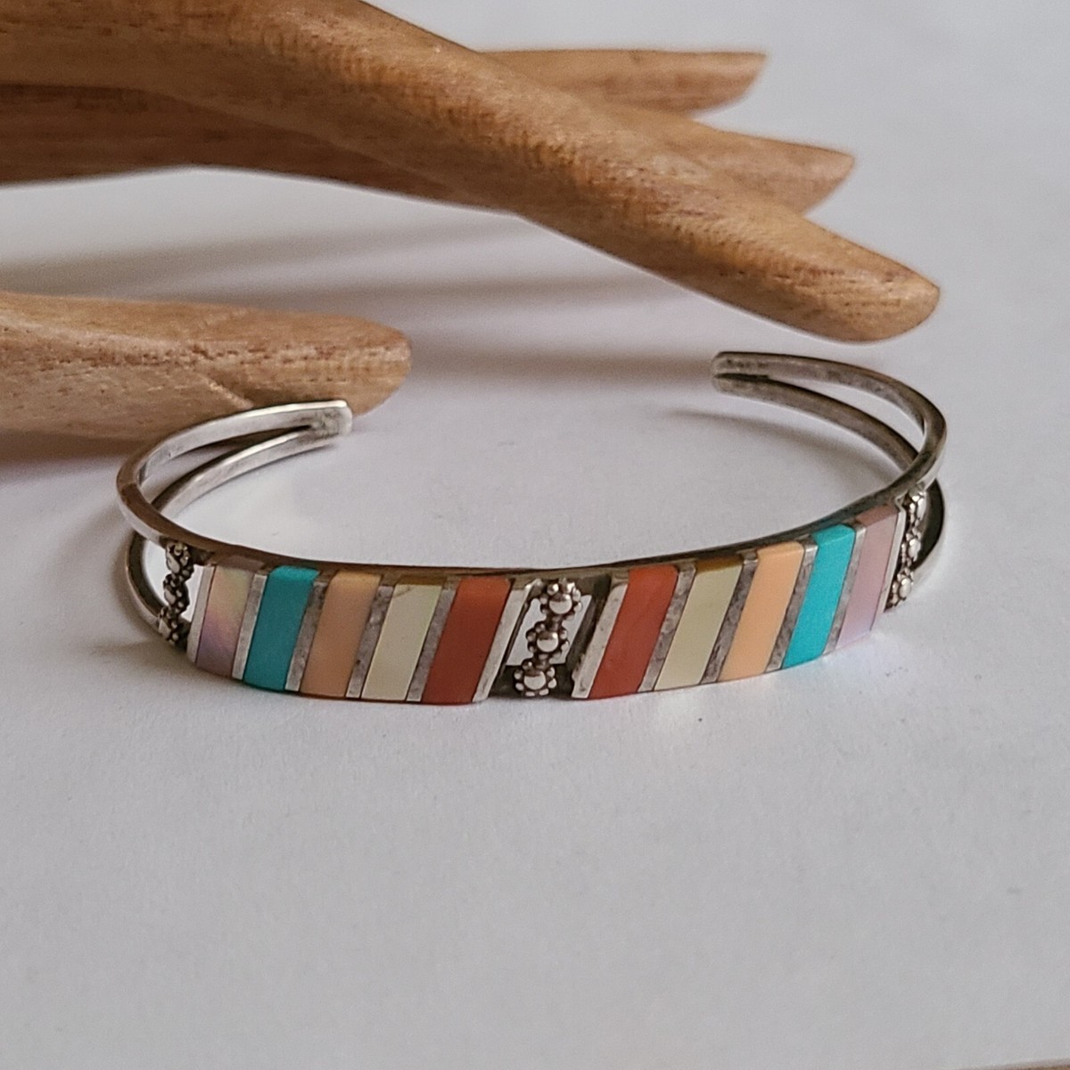 ヴィンテージ！Silver Zuni Style Bangle ブレスレット ヴィンテージ！Silver Zuni Style Bangle ブレスレット