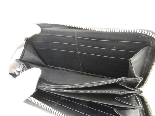 Authentic GUCCI Night Courier PVC Leather Zip Around Zippy Wallet #40341 - Picture 17 of 19