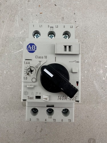 NEW ALLEN BRADLEY 140M-C2E-B16 MOTOR PROTECTOR/CB 32A RATING 1-1.6A RANGE - Picture 2 of 8