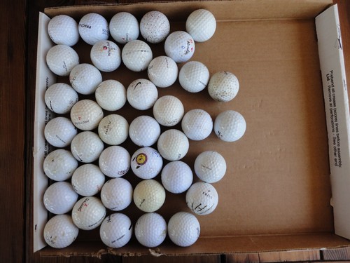 86 Mixed Golf Balls Nike Srixon Maxfli Noodle+ More 8+Lbs. Only 39 Cents Each - Picture 7 of 10