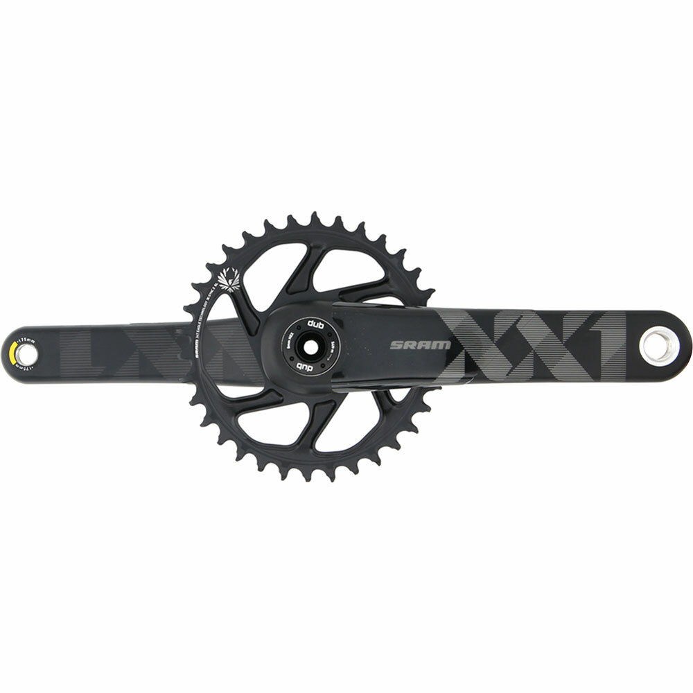 SRAM KRG xx1 Eagle Dub 34, ad Boost 175mm nero bicicletta SRAM KRG xx1 Eagle Dub 34, ad Boost 175mm nero bicicletta