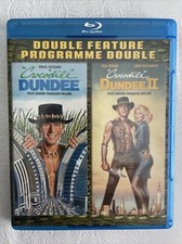 Double Feature Bluray -  Crocodile Dundee & Crocodile Dundee 2 - Paul Hogan