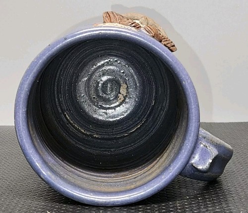 Vtg Handmade? 6½" Tall Ugly Face "Dr. Shrink" Mug Stoneware? Signed **READ** - Picture 9 of 14