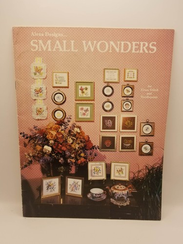 Small Wonders Counted Cross Stitch Pattern Leaflet by Alexa Designs - Picture 1 of 2