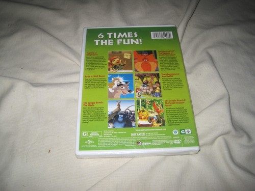 Animated Friends 6-Movie Collection DVD NEW Jungle Bunch Brere Rabbit Despereaux - Picture 2 of 2