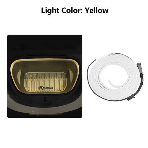 Tira de luz LED Frunk interior maletero delantero coche para Tesla Motors Y 3 2021-2023 - Imagen 11 de 18