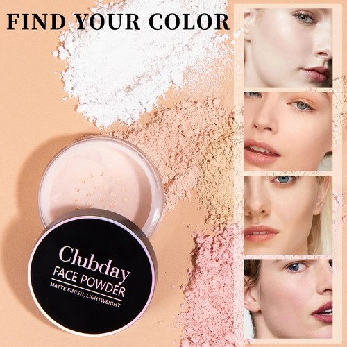 Loose Setting Powder Lightweight Matte Finish Translucent Coverage Powder Fixer - Picture 4 of 12
