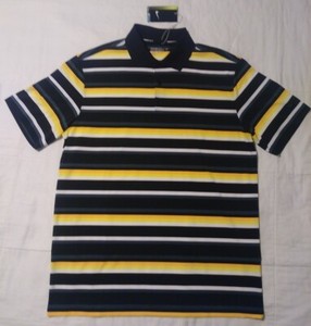 nike yellow golf polo shirt