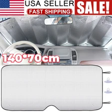 Foldable Large Sun Shade Truck Van Car Windshield Visor UV Block Cover Protector
